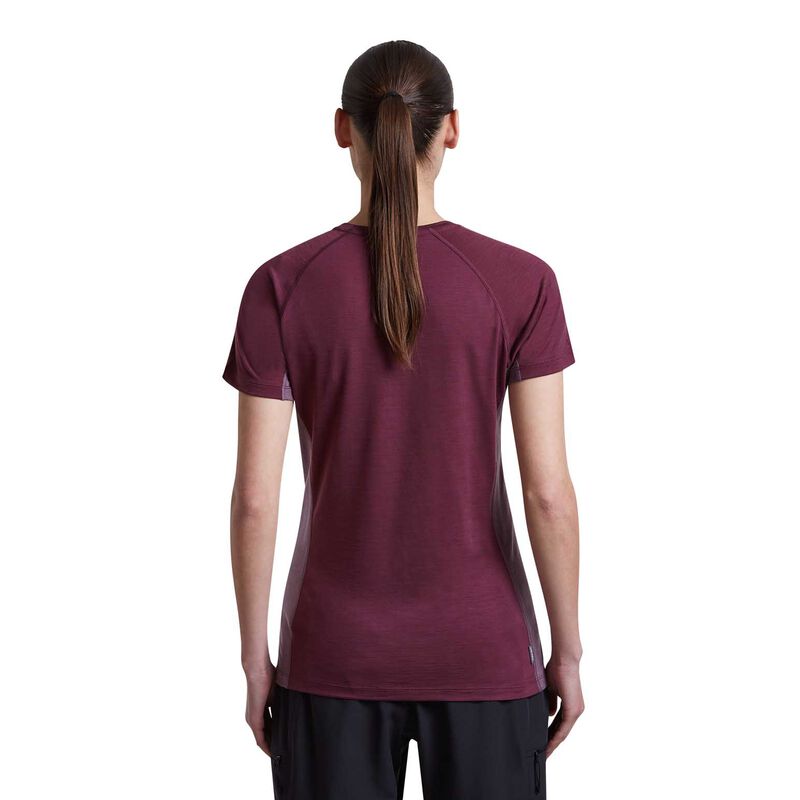 Icebreaker W Merino Blend 125 Cool-Lite Sphere SS Tee Colour Block image number 5